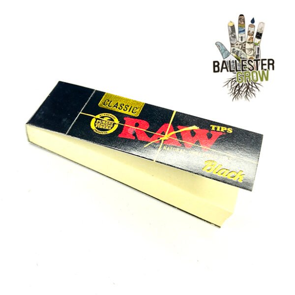 RAW TIPS CARTON BLACK - Imagen 2