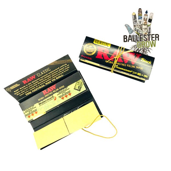 RAW BLACK CONNOISSEUR -1/4 + TIPS