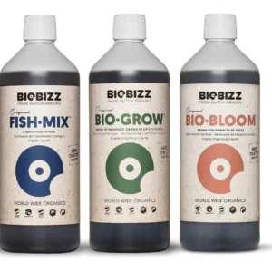 TRYPACK ORGÁNICO GROW- BLOOM- FISH MIX BIOBIZZ 1L